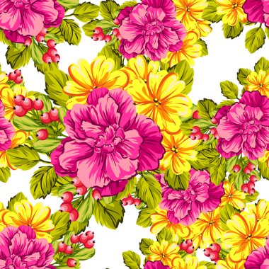 çiçek desen arka plan