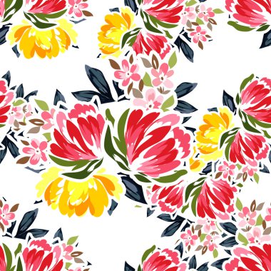 çiçek desen arka plan