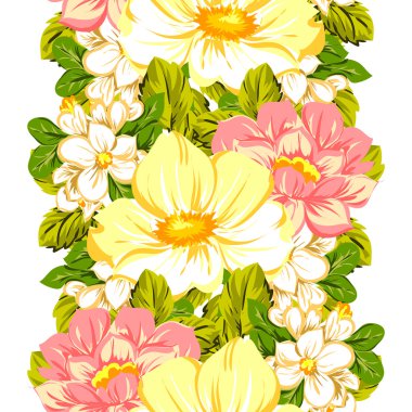 çiçek desen arka plan