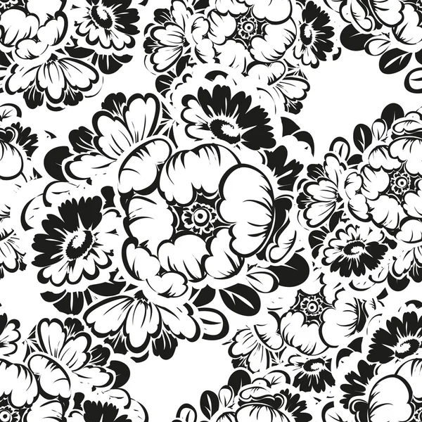 Fond motif fleur — Image vectorielle