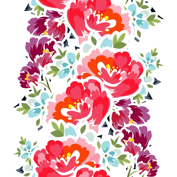 Fond motif fleur — Image vectorielle