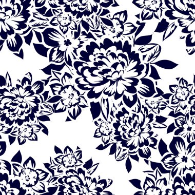 Kusursuz çiçek deseni