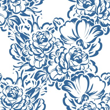 Kusursuz çiçek deseni