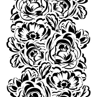 Kusursuz çiçek deseni