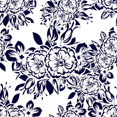 Kusursuz çiçek deseni