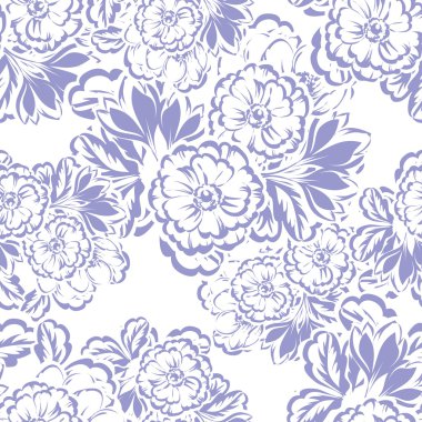 Kusursuz çiçek deseni