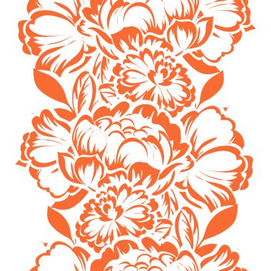 Kusursuz çiçek deseni