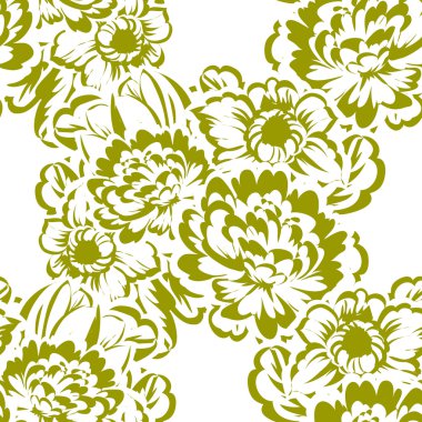 Kusursuz çiçek deseni