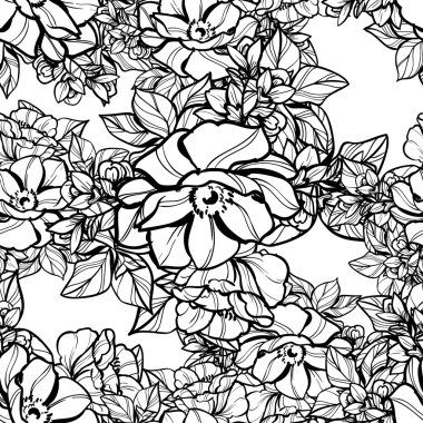 Kusursuz çiçek deseni