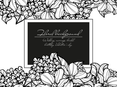 çiçekli narin davet