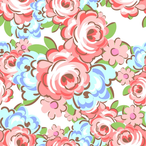 Elegantie mooie bloemen — Stockvector