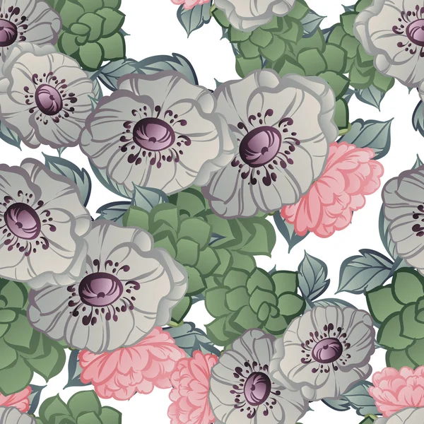 Élégance belles fleurs — Image vectorielle