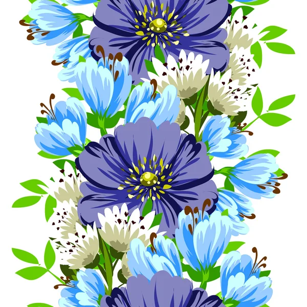 Elegantie mooie bloemen — Stockvector