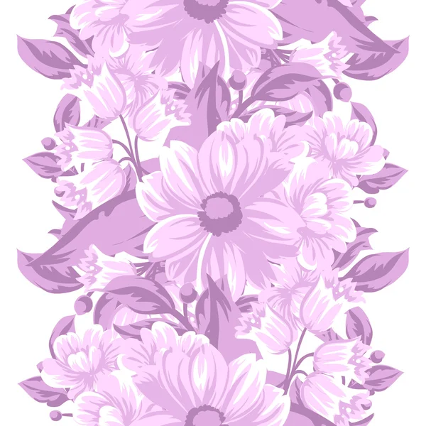 Elegancia hermosas flores — Vector de stock