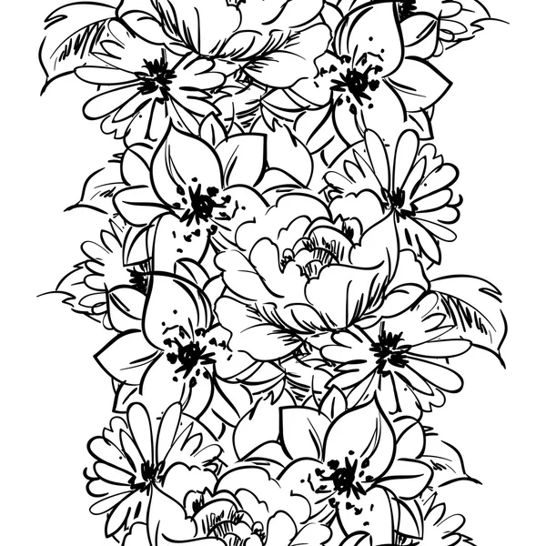 Bel ornement floral — Image vectorielle