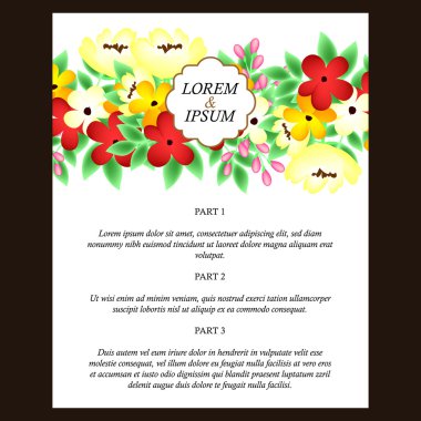 güzel çiçek süsleme