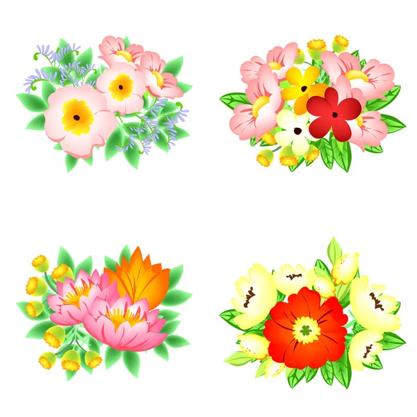 Елегантність красиві квіти — стоковий вектор
