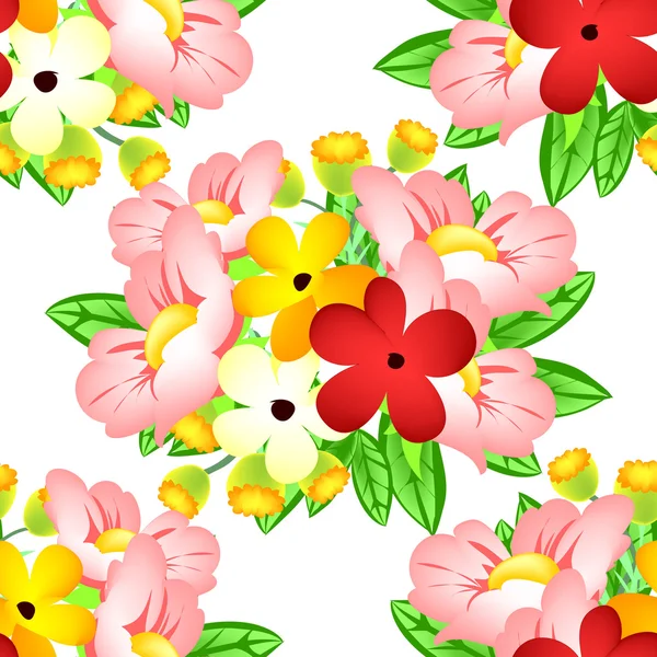 Eleganz schöne Blumen — Stockvektor