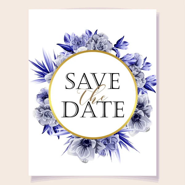 Cartão Convite Casamento Romântico Casamento Casamento Noiva Aniversário Dia Dos —  Vetores de Stock