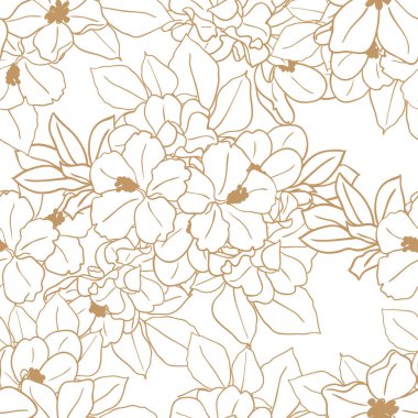 güzel çiçekler, arkaplan, vektör çizimi