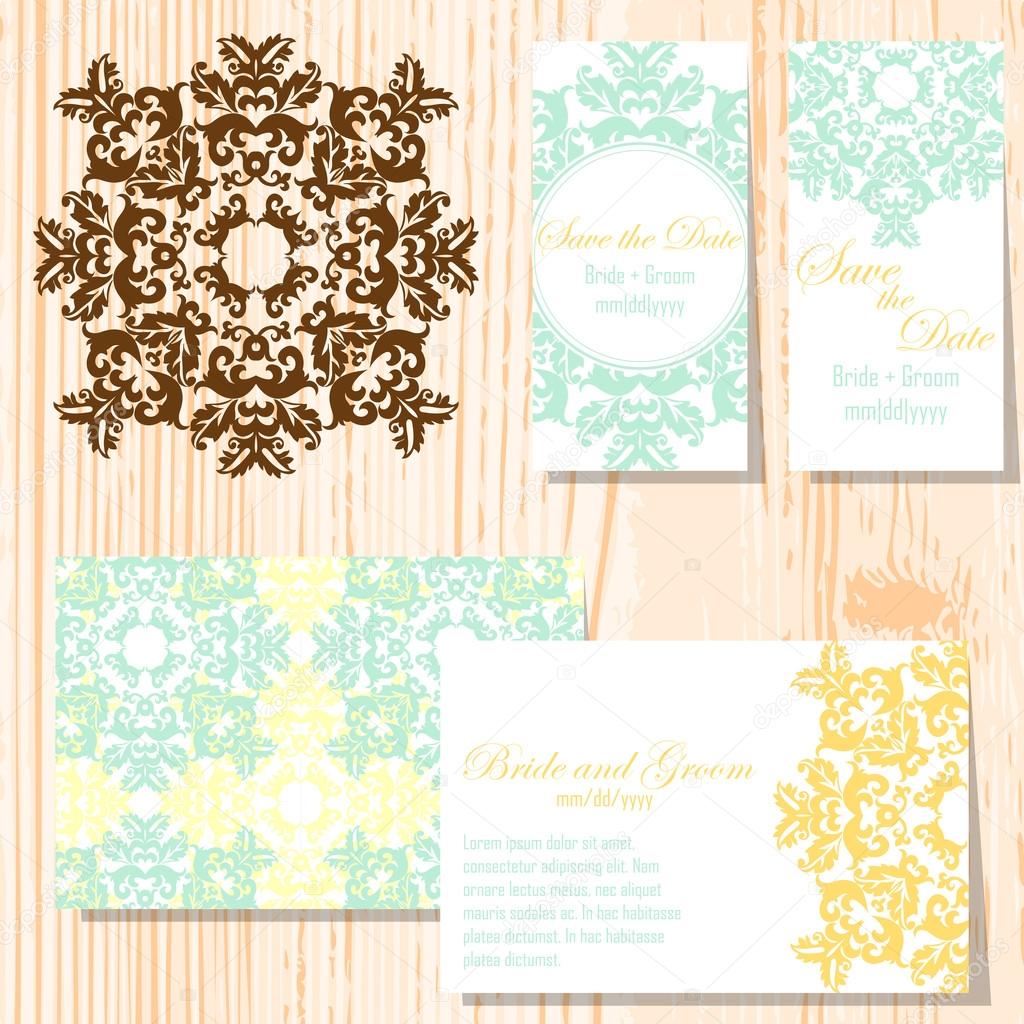 Set of abstract invitations