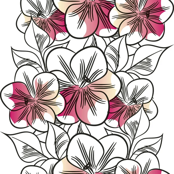 Schéma floral — Image vectorielle