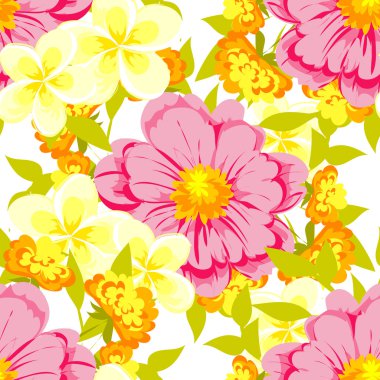 Kusursuz çiçek deseni