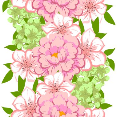 Kusursuz çiçek deseni