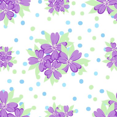 çiçek arka plan ile Seamless Modeli