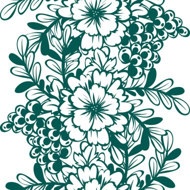 Kusursuz çiçek deseni