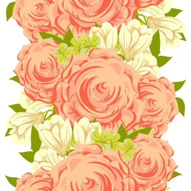 Kusursuz çiçek deseni