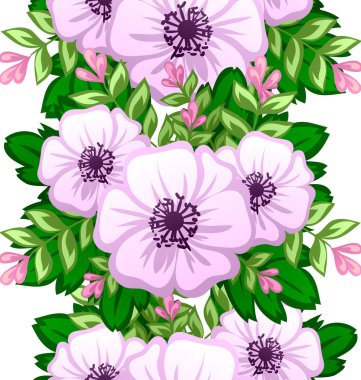 Çiçek arkaplan ile soyut desen