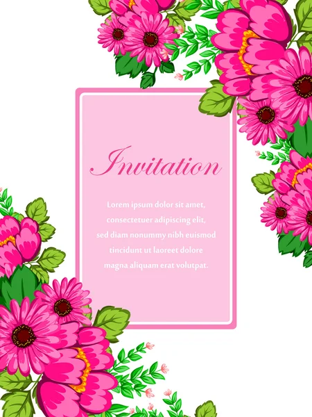 Düğün davetiyesi.