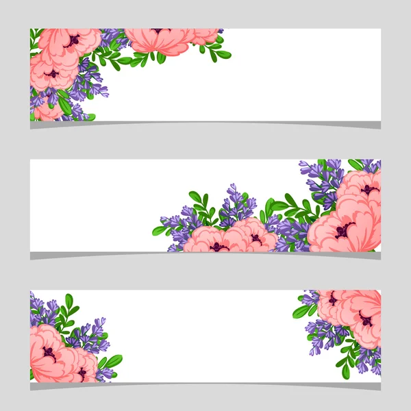 Metin için yeri olan çiçek çerçevesi