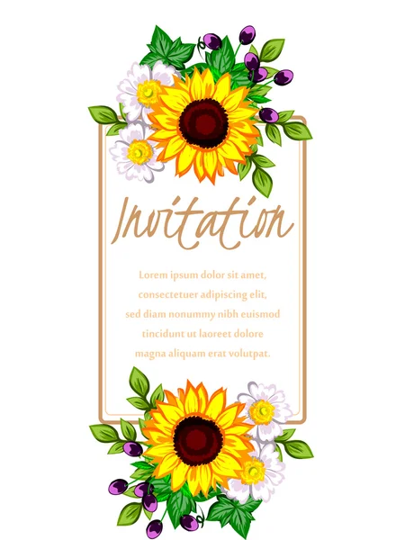 Tarjetas de invitación de boda — Archivo Imágenes Vectoriales