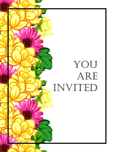 Tarjetas de invitación de boda — Archivo Imágenes Vectoriales