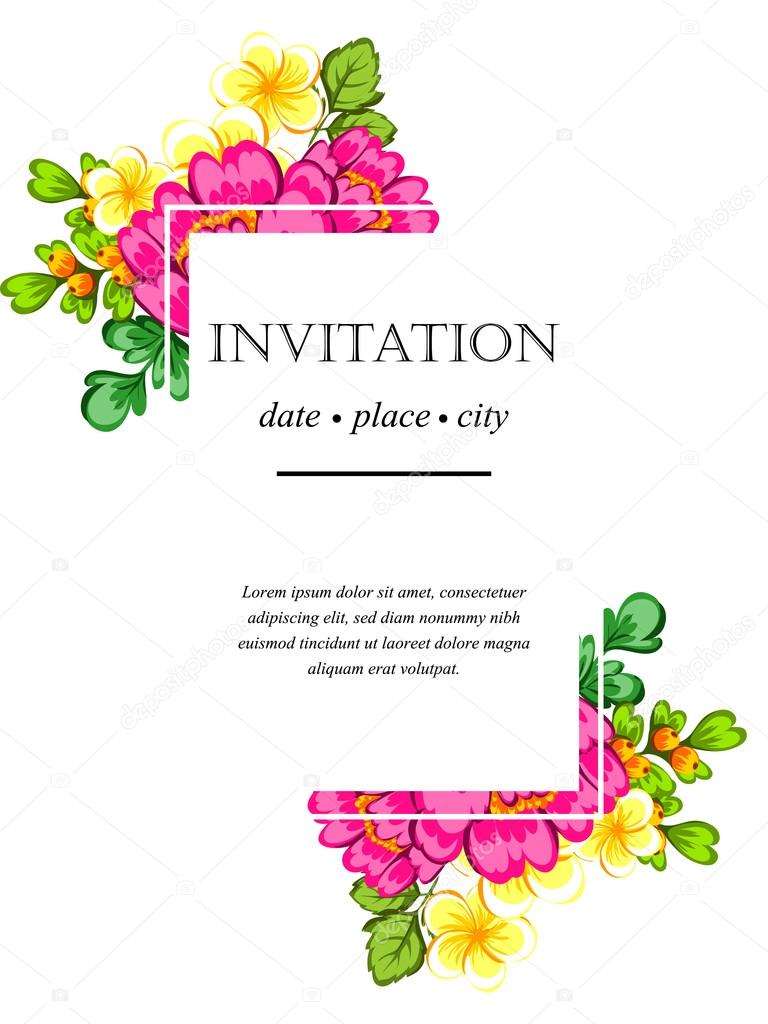 Wedding invitation cards