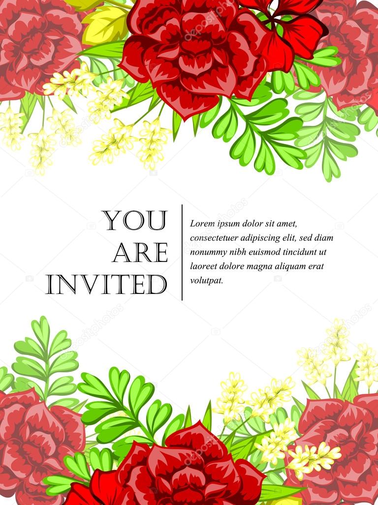 Wedding invitation cards