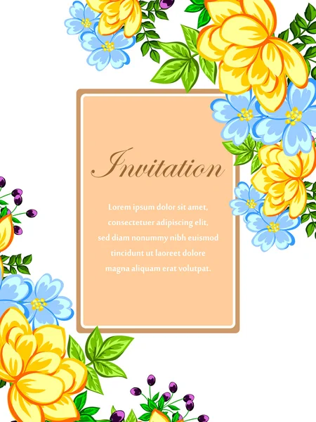 Düğün davetiyesi.