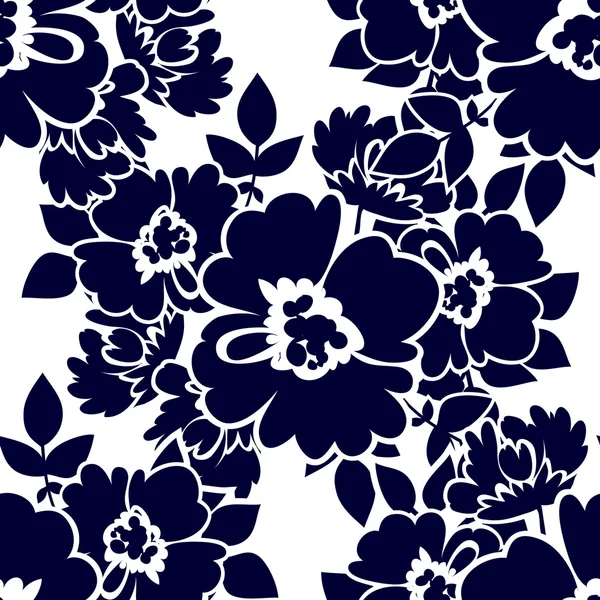 Floral seamless pattern — Stock Vector