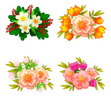 Çiçek demetleri ayarla