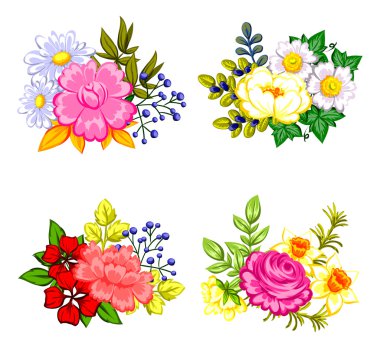 Çiçek demetleri ayarla