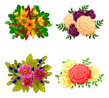 Çiçek demetleri ayarla