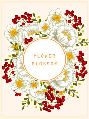 soyut çiçek arka plan