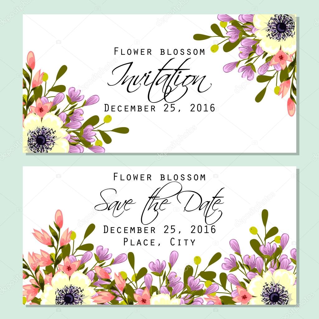 Wedding invitation cards