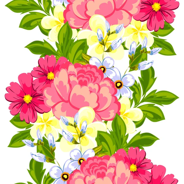 Floral seamless pattern — Stock Vector