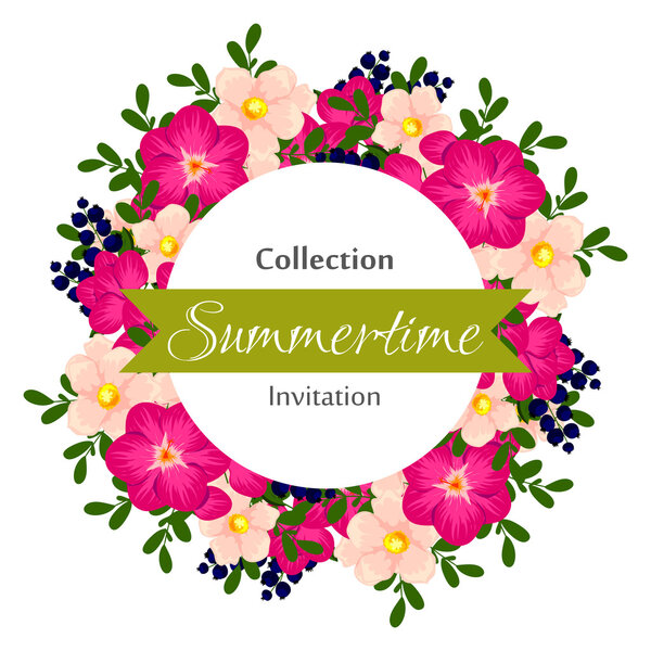 Абстрактные цветы
