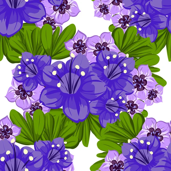 Floral seamless pattern — Stock Vector