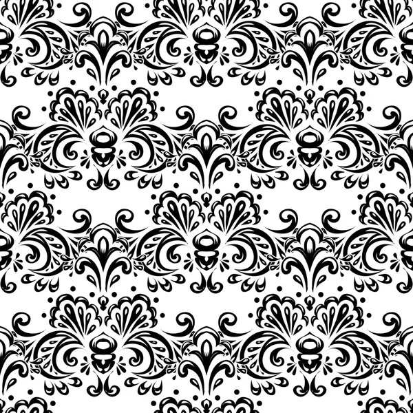 Motif floral sans couture — Image vectorielle