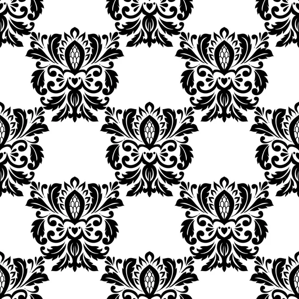 Bloemen naadloos patroon — Stockvector